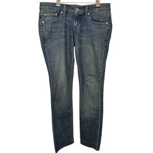 Levi’s 524 Too Super Low Women’s Classic Blue Denim Skinny Jeans
